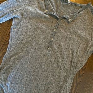 ZARA bodysuit brand new grey